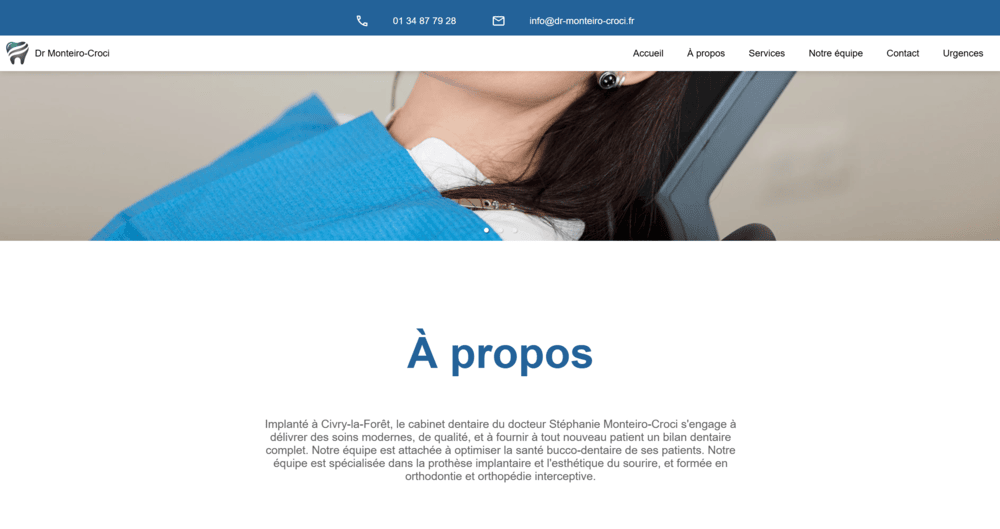 Site Vitrine / Information